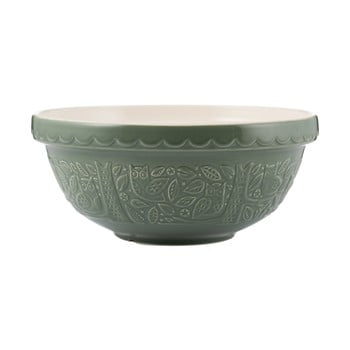 Bol din gresie mason cash in the forest, ø 26 cm, verde