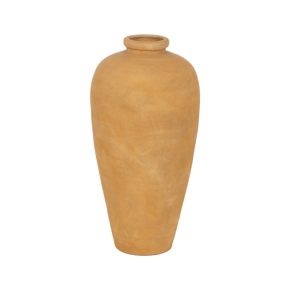 Vază galben-muștar din ceramică înaltă (înălțime 60 cm) Eufen – Ixia