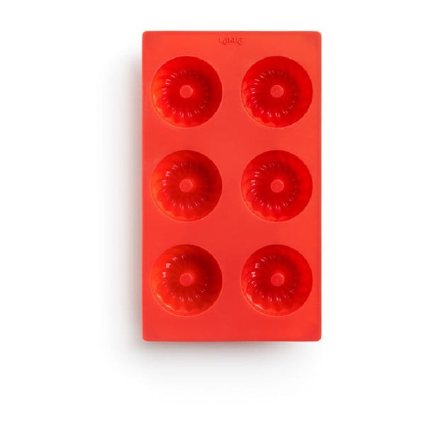 Formă din silicon pentru mini pandișpane Lékué, roșu