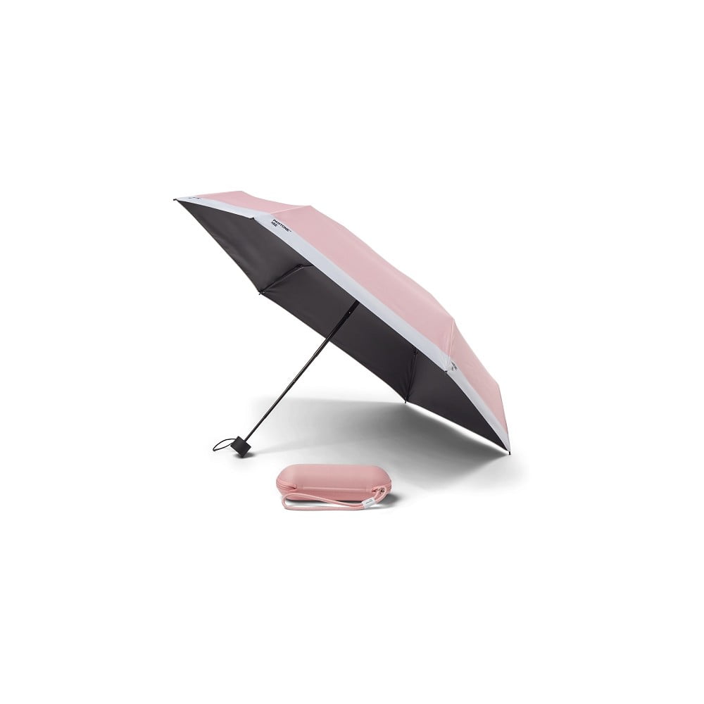 Umbrelă pliabilă Pantone, roz bonami.ro
