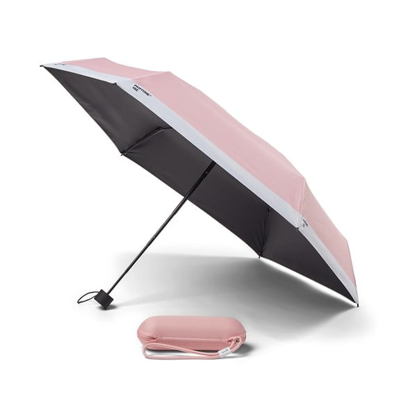 Umbrelă pliabilă Pantone, roz