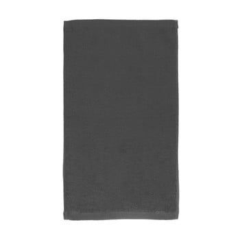 Prosop din bumbac boheme alfa, 30 x 50 cm, gri închis