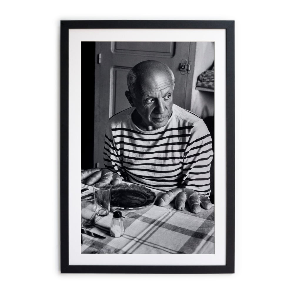 Poster Little Nice Things Picasso, 40 x 30 cm, alb – negru bonami.ro