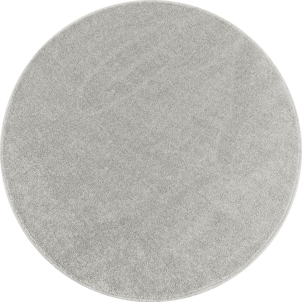 Covor gri/crem rotund ø 120 cm Ata – Ayyildiz Carpets