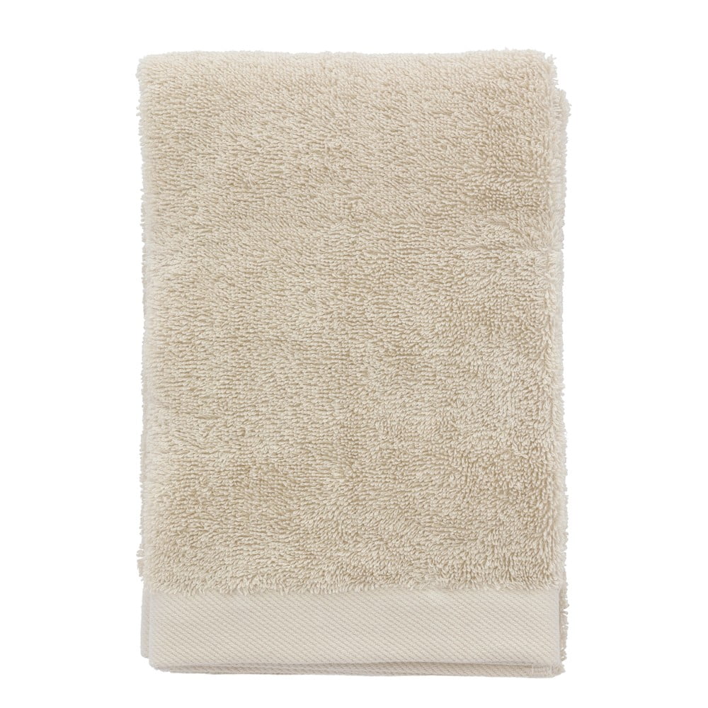 Prosop bej din bumbac din frotir 50x100 cm Comfort – Södahl
