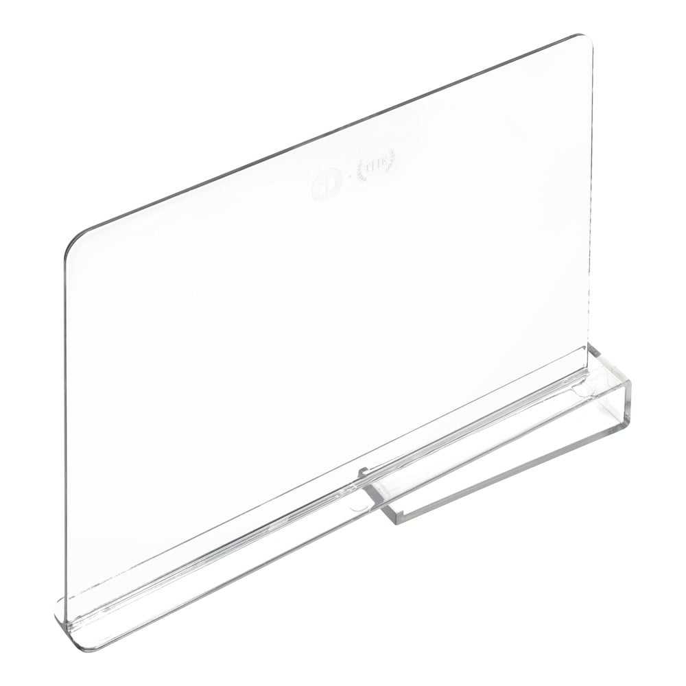Placă transparentă separatoare raft iDesign The Home Edit, lungime 30,9 cm bonami.ro