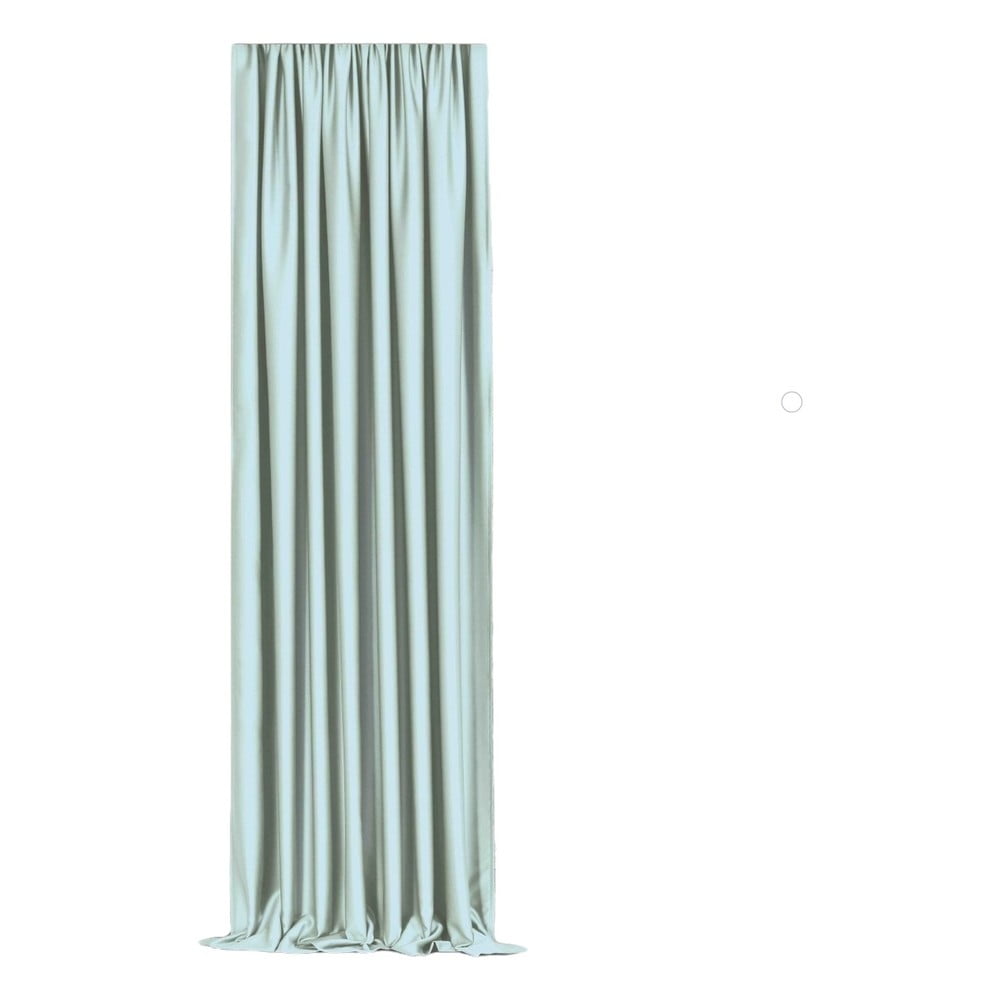 Draperie semi-opacă verde 250x100 - Mila Home