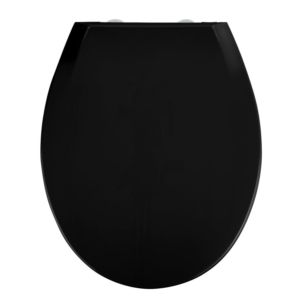 Capac WC cu închidere lentă Wenko Kos, 44 x 37 cm, negru bonami.ro imagine 2022