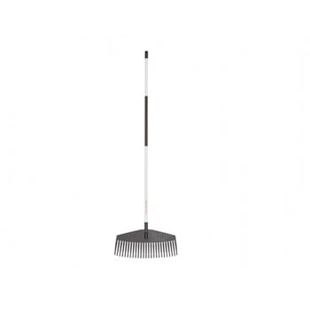 Greblă ușoară cu mâner pentru frunze fiskars, lățime 52 cm