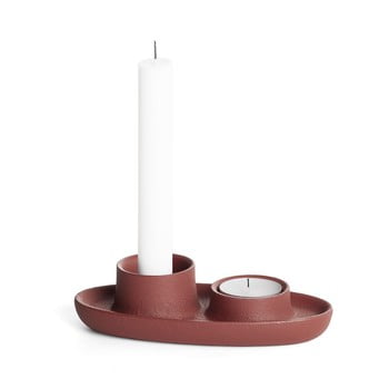 Sfeșnic emko aye aye two candle, vișiniu