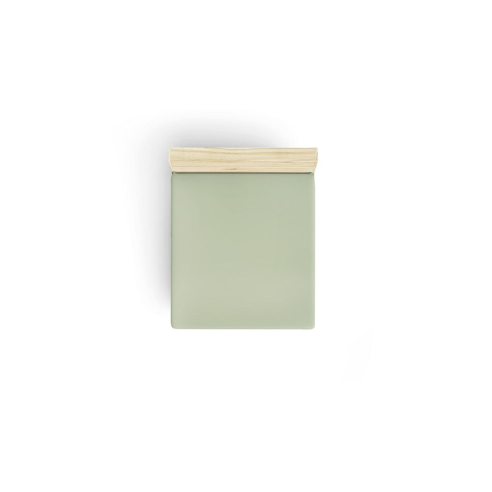 Cearceaf verde din bumbac cu elastic 140×190 cm – Mijolnir 140x190 imagine noua