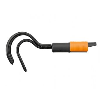 Cultivator din oțel fiskars quikfit, negru
