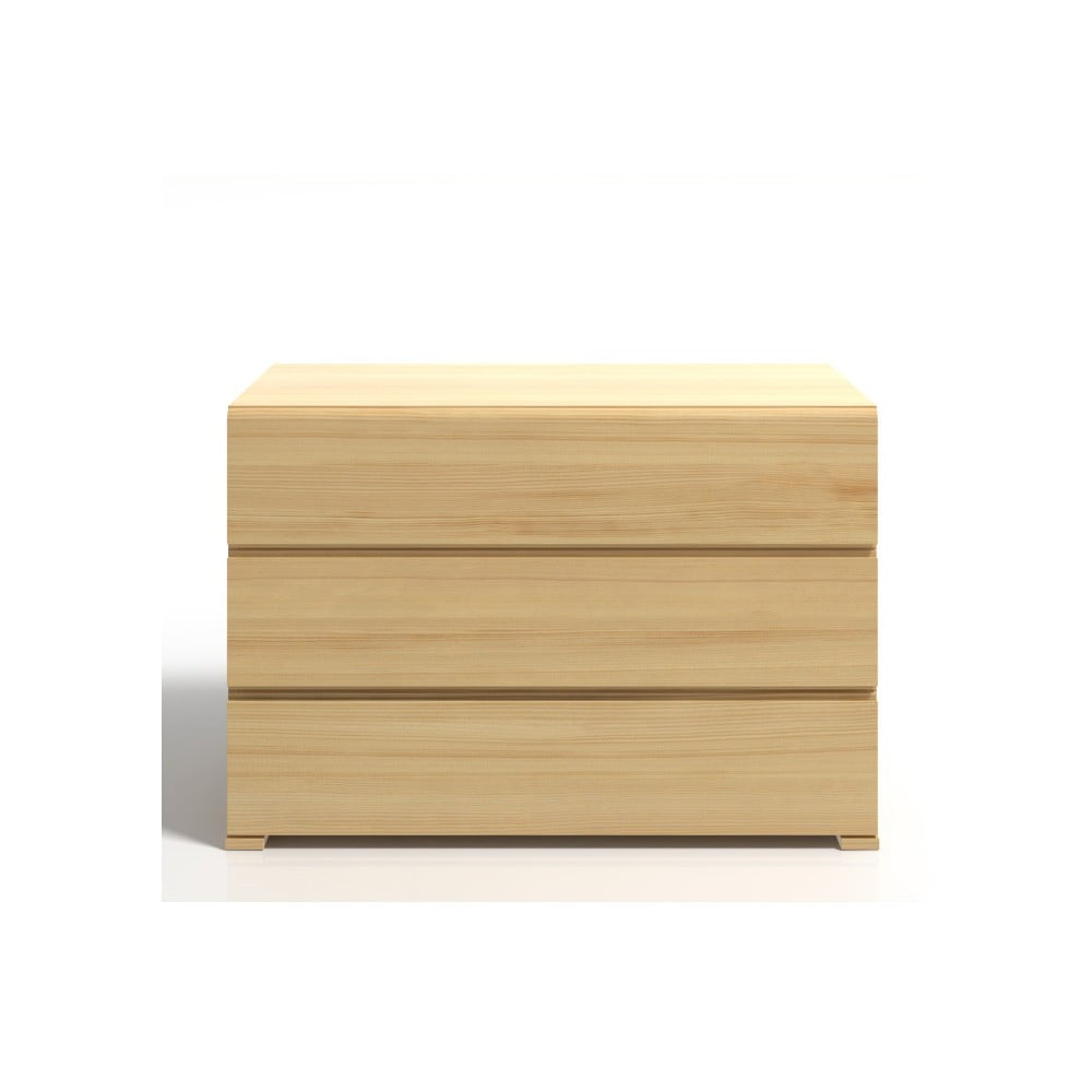 Comodă din lemn de pin cu 3 sertare SKANDICA Vestre bonami.ro imagine 2022