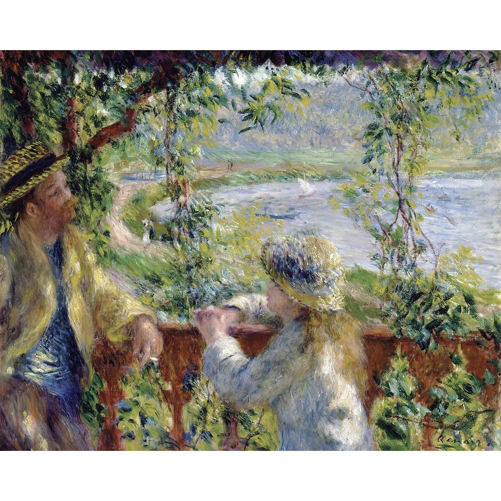 Poza Reproducere tablou Auguste Renoir - By the Water, 50 x 45 cm