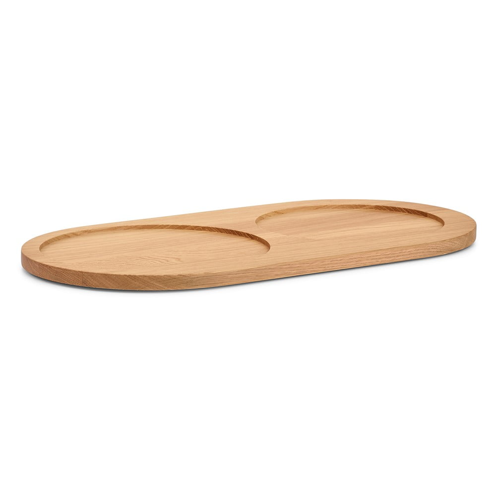 Covoraș pentru bol pentru animale 24x46 cm Doppio Oak Natural M/L – MiaCara