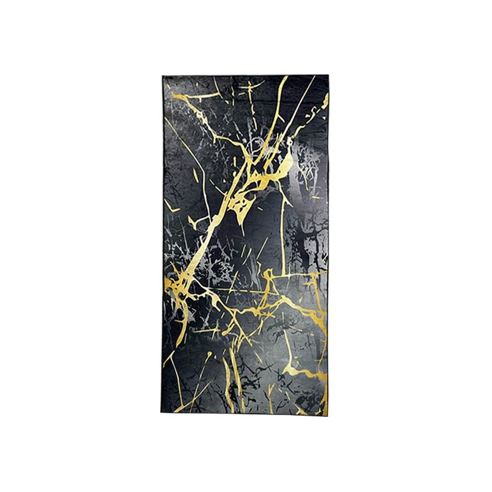 Covor negru/auriu 200×80 cm Modern Design – Rizzoli 200x80 imagine noua