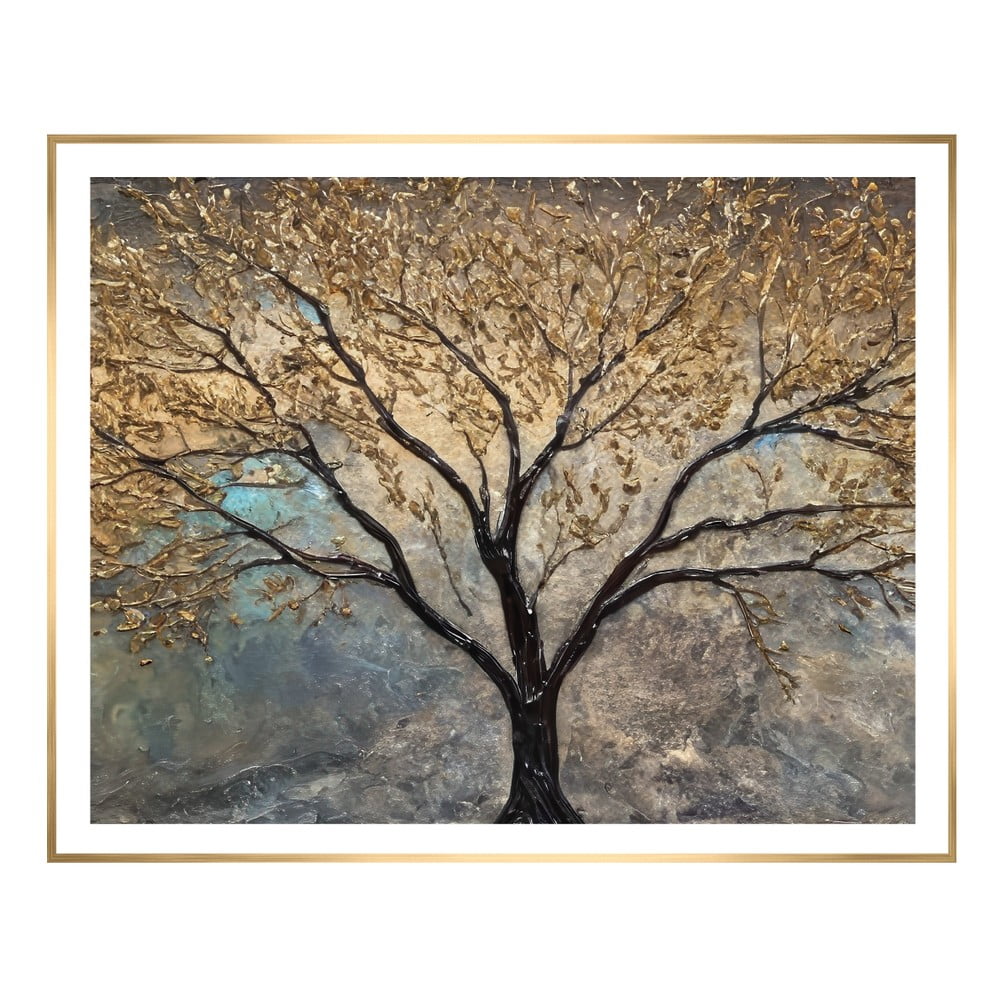 Tablou 40x50 cm Golden Tree – knor