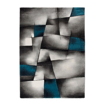 Covor Universal Malmo, 160 x 230 cm, albastru - gri