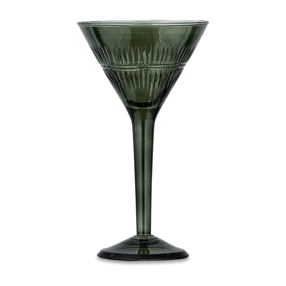 Set 4 pahare de cocktail din sticlă reciclată Nkuku Mila, verde bonami.ro imagine 2022