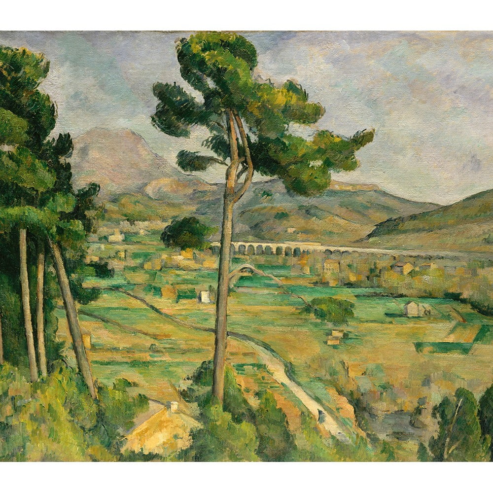 Reproducere tablou Paul Cézanne – Mont Sainte, 80 x 70 cm bonami.ro imagine 2022