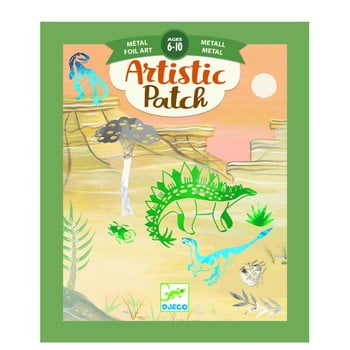 Set artistic cu 4 imagini djeco dinozaur