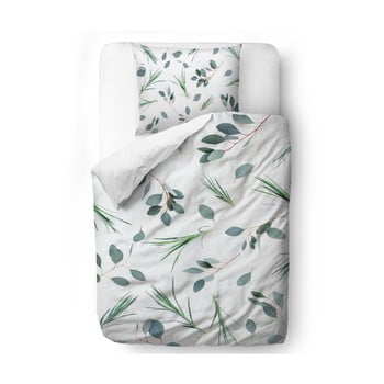 Lenjerie de pat din bumbac satinat butter kings bent grass, 135 x 200 cm