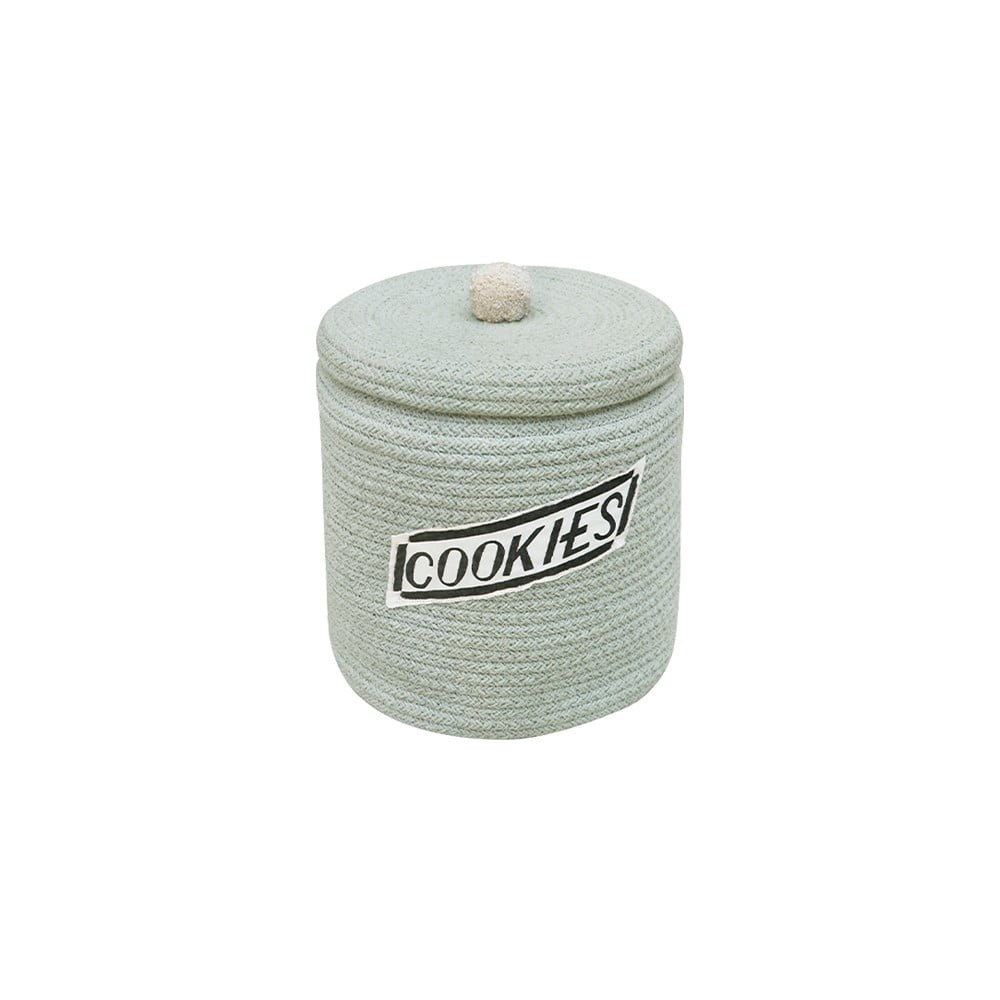 Coș de jucării pentru copii albastru deschis din material textil ø 20x26 cm Cookie Jar – Lorena Canals