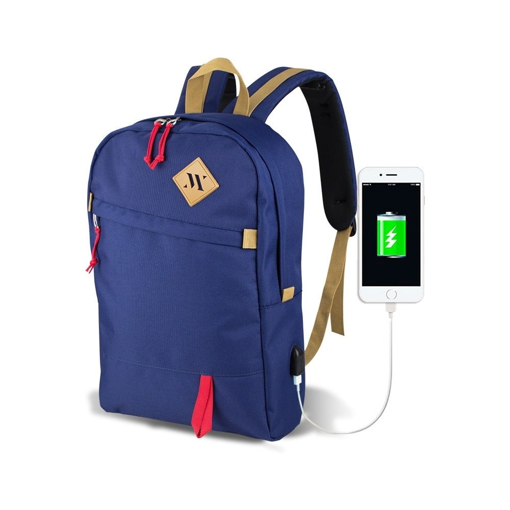 Rucsac cu port USB My Valice FREEDOM Smart Bag, albastru bonami.ro