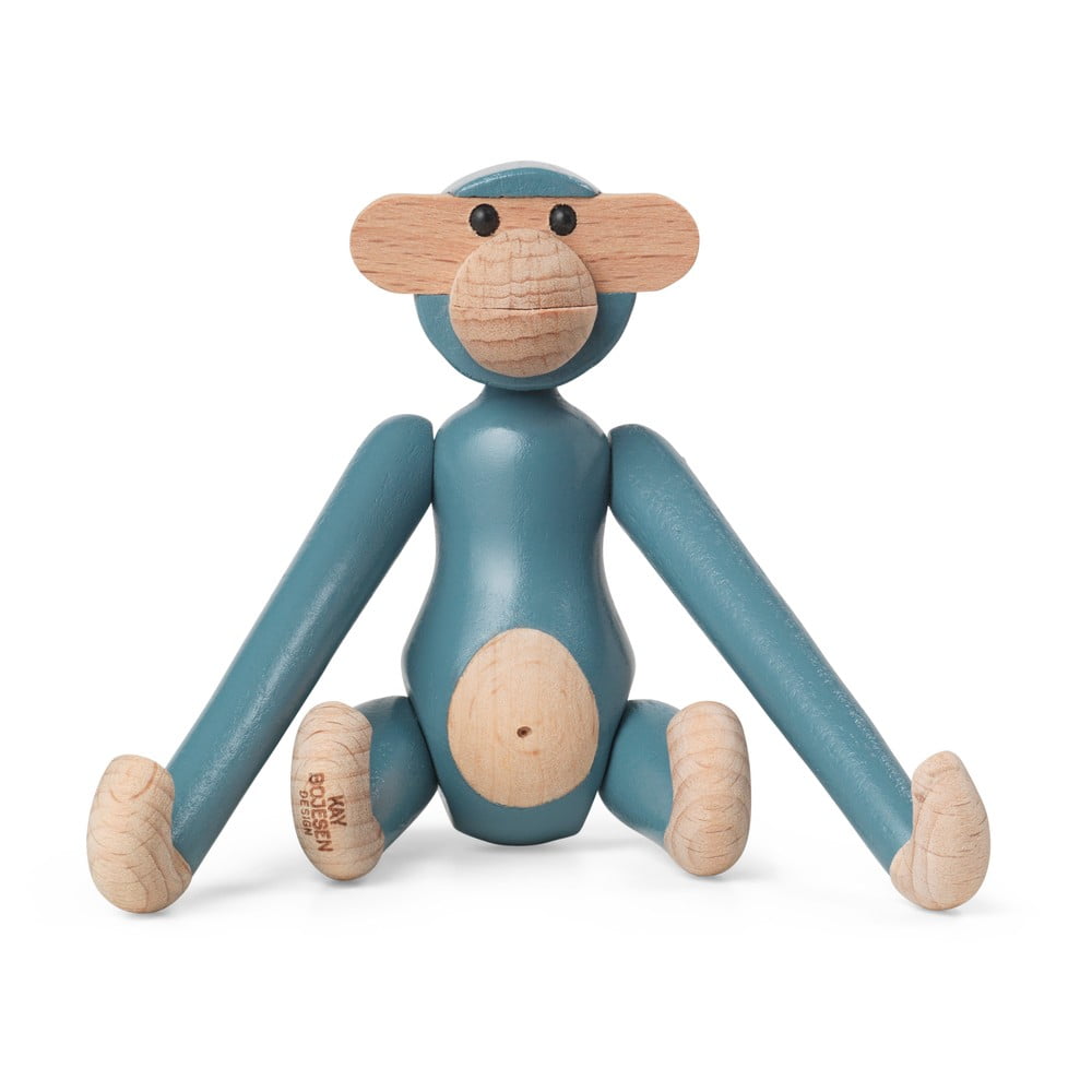 Statuetă din lemn masiv (înălțime 9,5 cm) Monkey Mini – Kay Bojesen Denmark