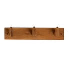 Cuier pentru perete din lemn masiv de stejar Canett Uno, lungime 40 cm