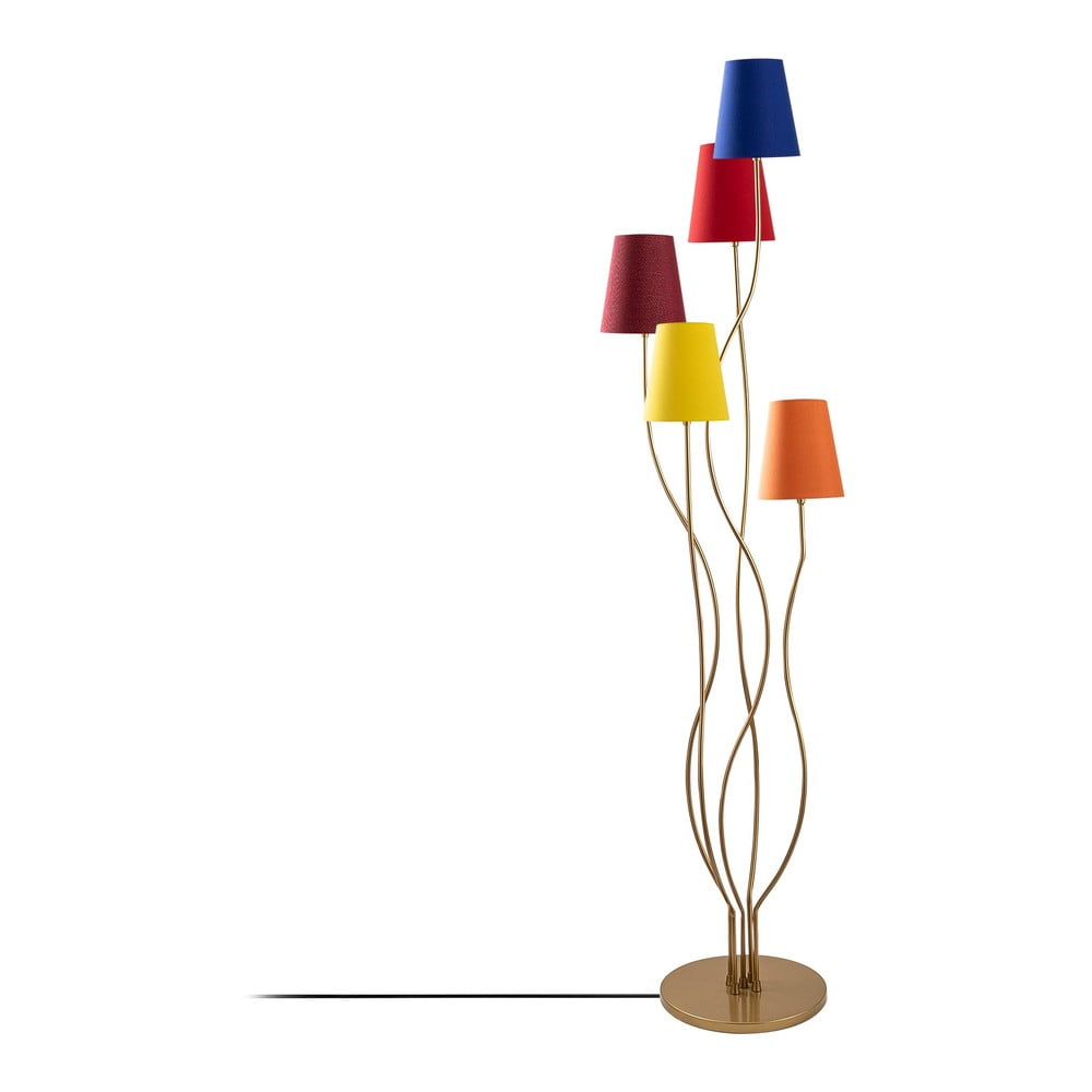 Lampadar cu abajur textil (înălțime 160 cm) Bonibos – Opviq lights