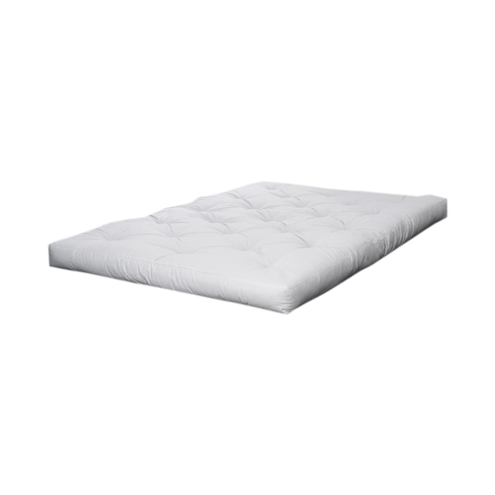Saltea futon albă mediu-fermă 120×200 cm Comfort Natural – Karup Design 120x200 imagine noua