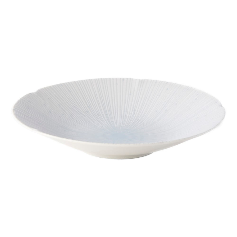 Poza Farfurie pentru paste din ceramica albastru deschis Ã¸ 24,5 cm ICE WHITE - MIJ