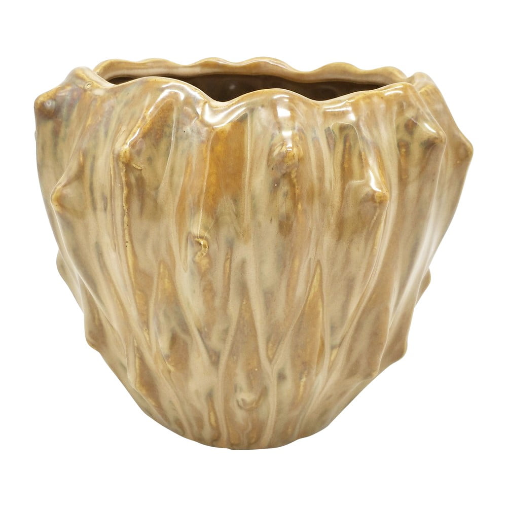 Ghiveci din ceramică PT LIVING Flora, ø 16,5 cm, maro nisip bonami.ro imagine 2022
