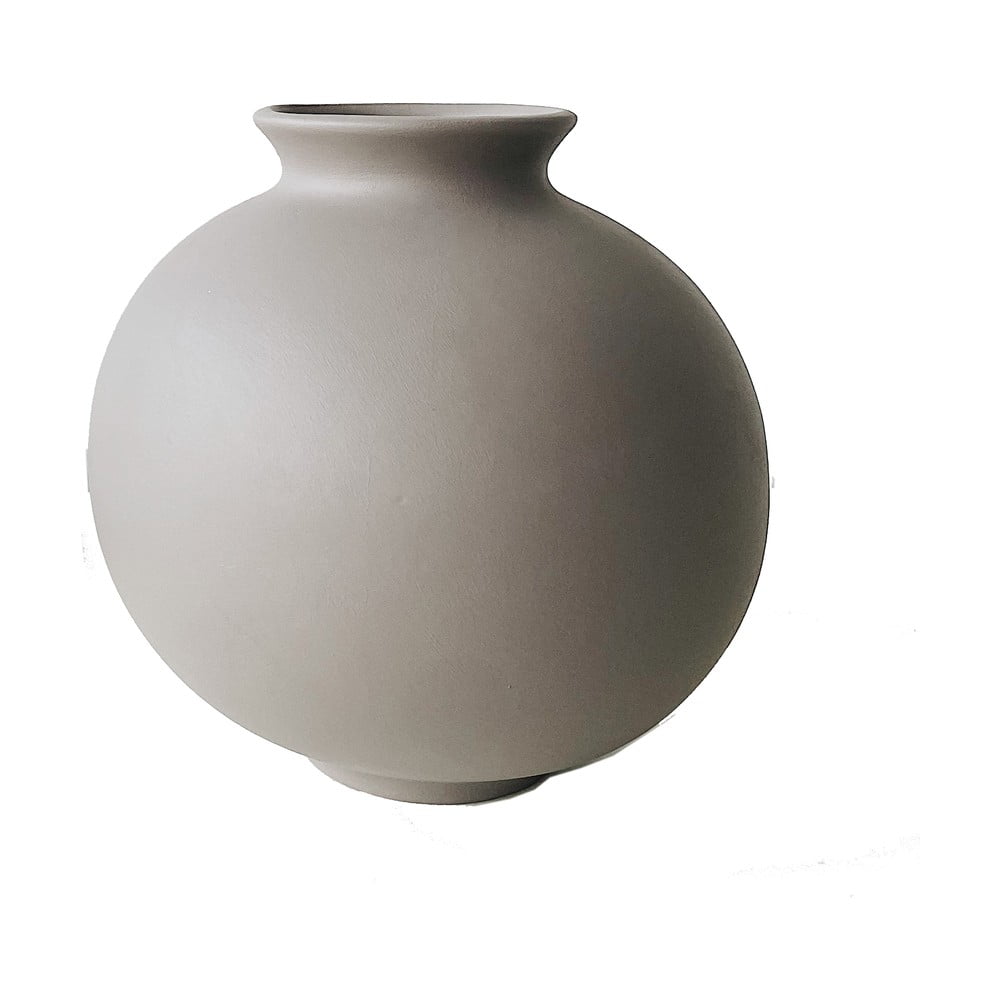 Vază din ceramică Rulina Toppy, gri – maro bonami.ro