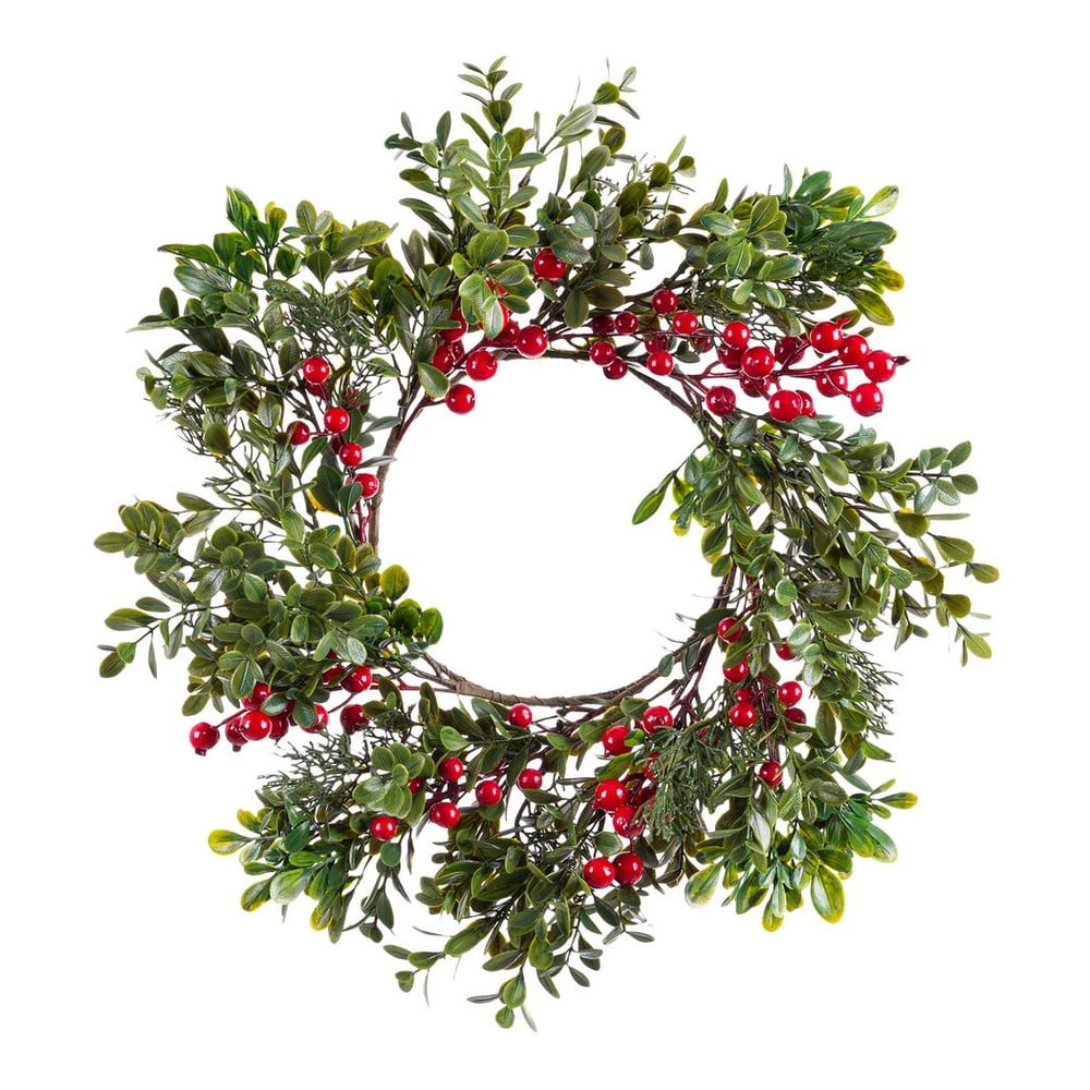 Coroniță de Crăciun ø 35 cm Holly – Casa Selección