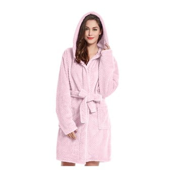 Halat de baie unisex decoking sleepyhead, mărime m, roz