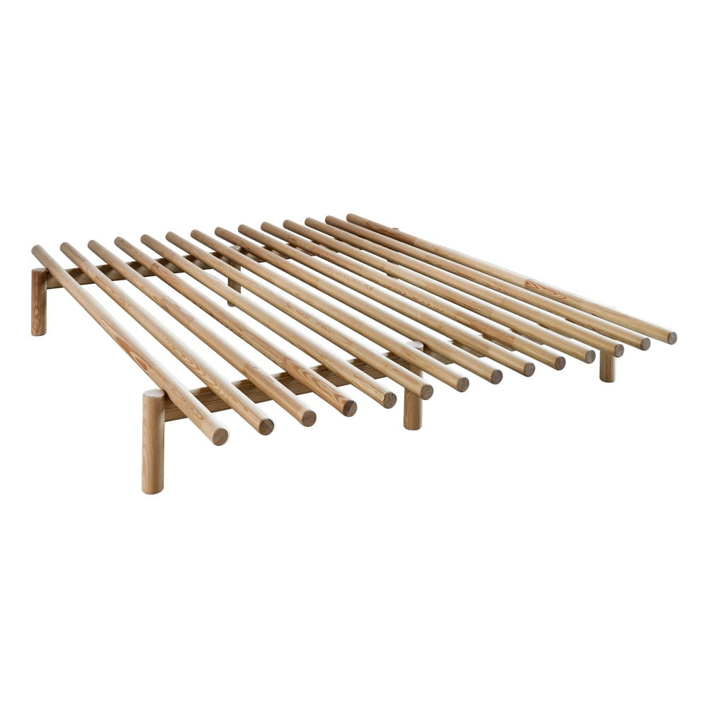 Cadru pat din lemn de pin Karup Design Pace Natural, 160 x 200 cm bonami.ro