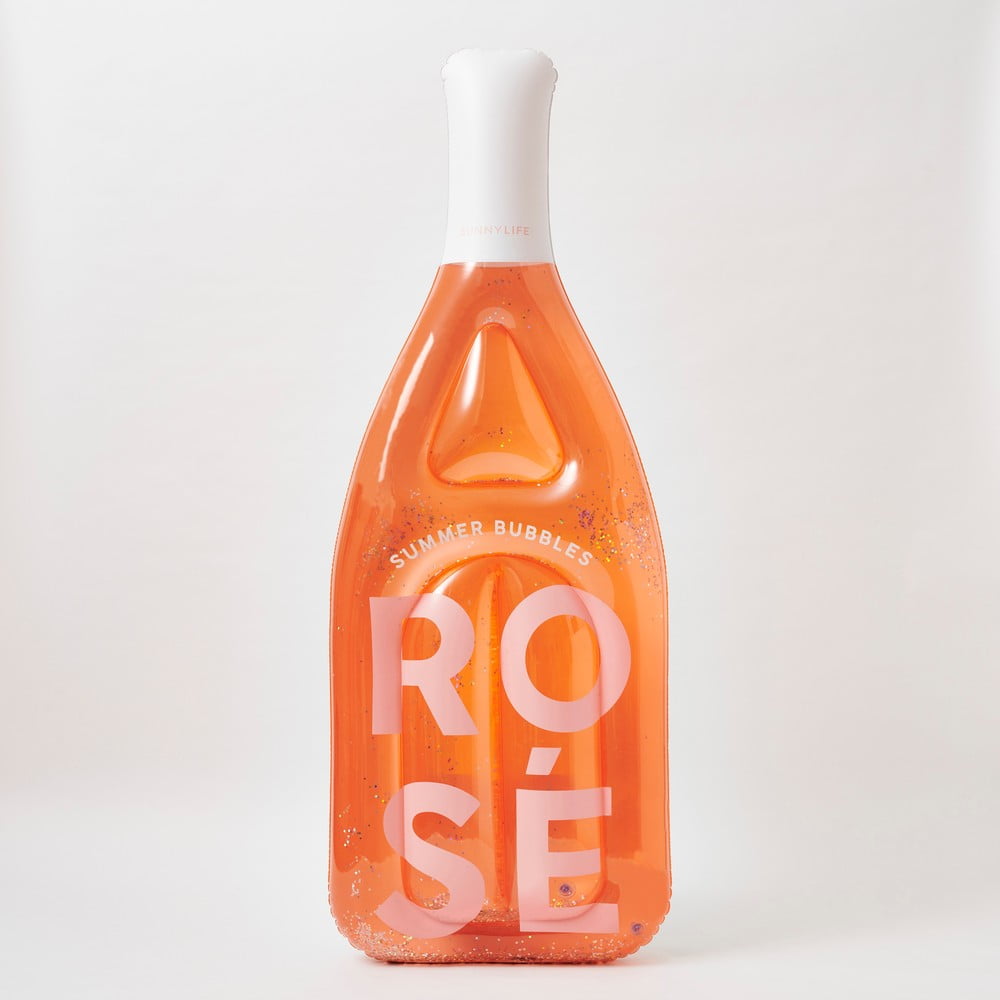 Saltea gonflabilă Sunnylife Luxe Rose Bottle bonami.ro imagine 2022
