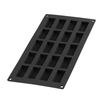 Formă din silicon lékué financier, negru