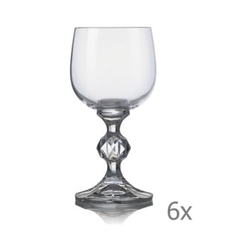 Set 6 pahare pentru vin crystalex claudia, 150 ml