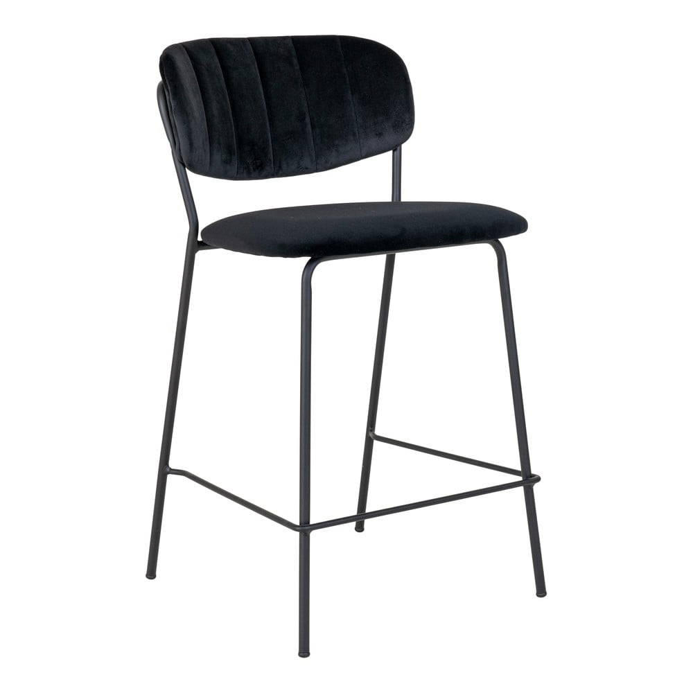 Scaune de bar negre 2 buc. 89 cm alicante – house nordic