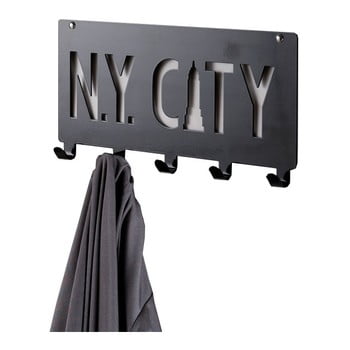 Cuier compactor ny city, negru