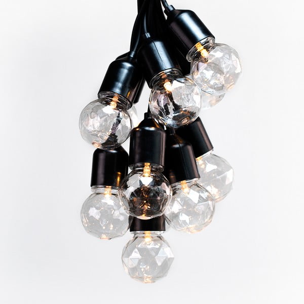 Ghirlandă luminoasă cu LED DecoKing Industrial Bulb, lungime 8 m, 10 beculețe