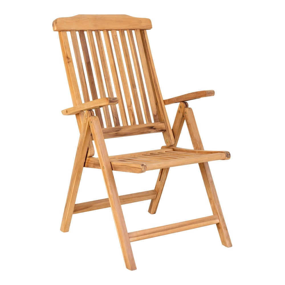  Set 2 scaune de grădină din lemn de tec House Nordic Elche 