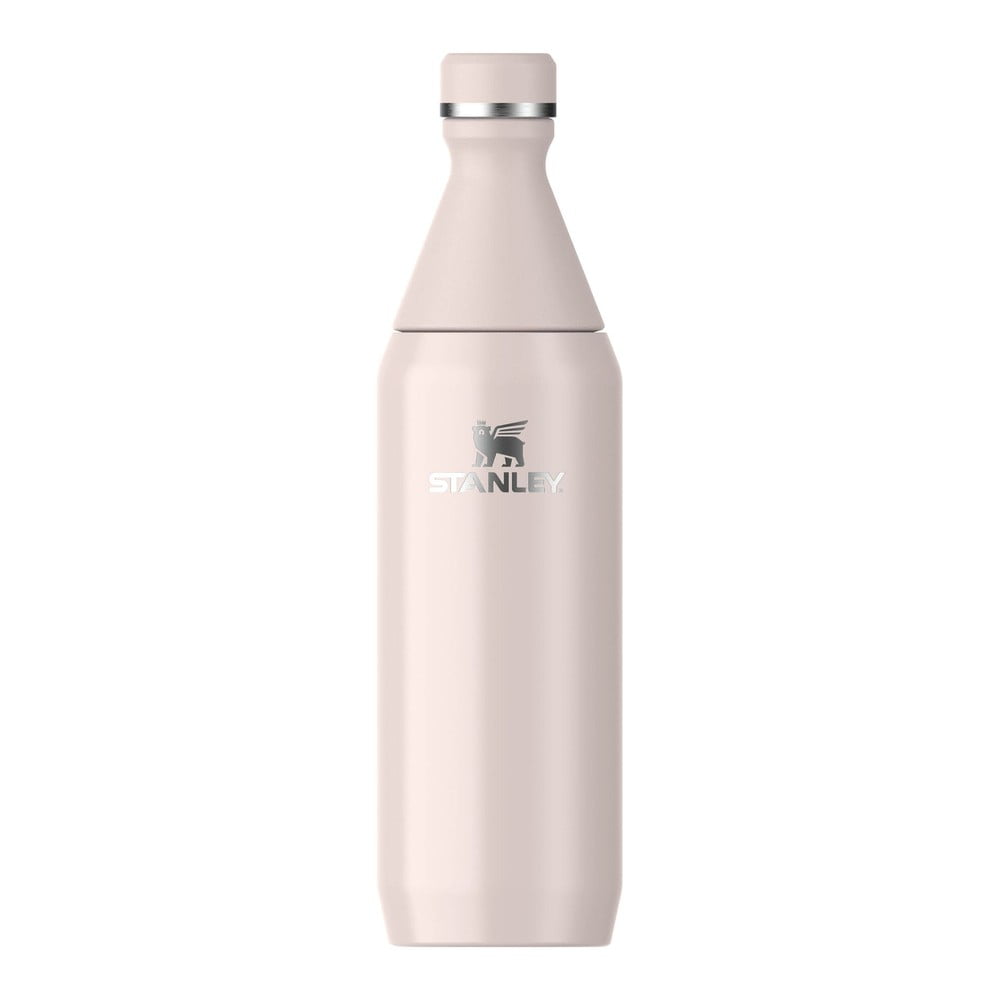 Sticlă roz-deschis din oțel inoxidabil 600 ml All Day Slim – Stanley