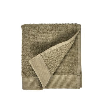 Prosop din bumbac froté södahl organic, 30 x 30 cm, verde olive