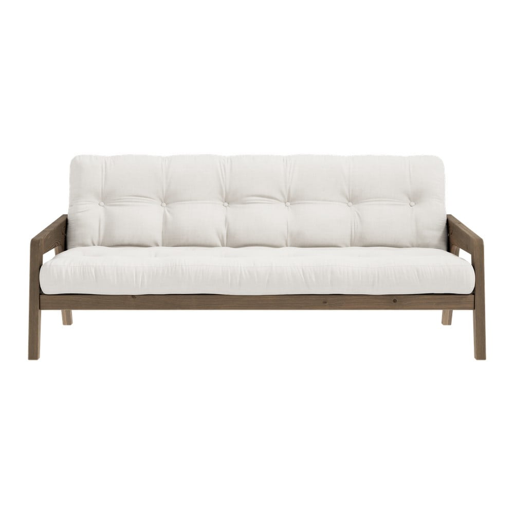 Canapea albă extensibilă 204 cm Grab – Karup Design 204 imagine model 2022