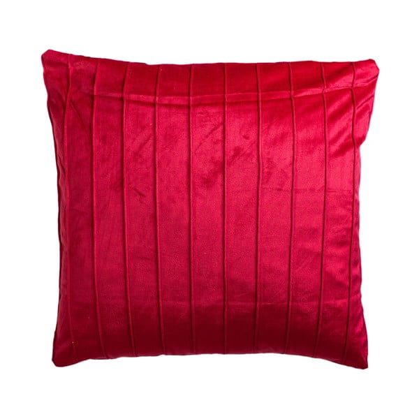 Pernă decorativă JAHU collections Stripe, 45 x 45 cm, roșu