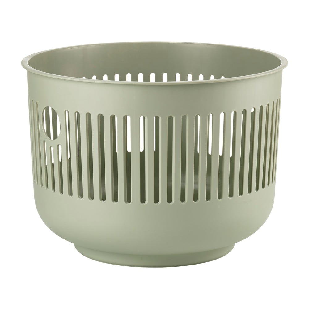 Coș de rufe verde deschis din plastic 35 l Ume – Zone